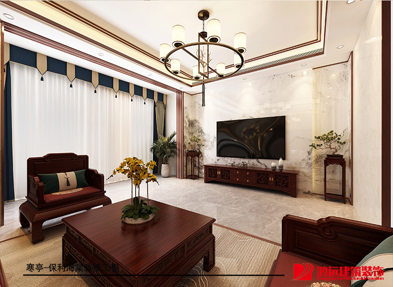 中式客廳設計(jì)